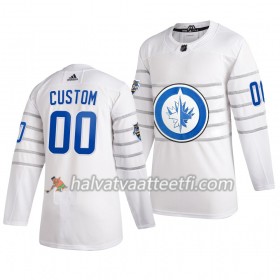 Miesten NHL Winnipeg Jets Pelipaita Custom Valkoinen 2020 NHL All-Star Adidas Authentic